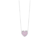 Collana Bliss Donna BL DREAM LE FORME in Oro bianco Zaffiro rosa 0.22 Ct 20104389 - 20104389